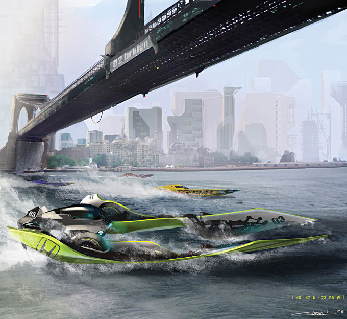 The Great Race of 2025 Concept Art Concept Art World