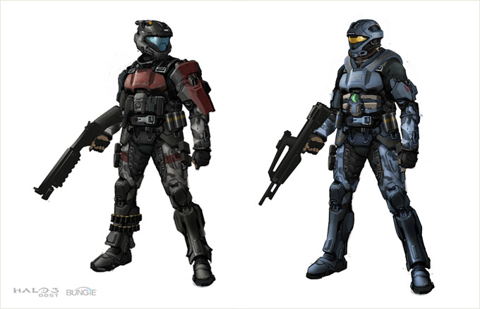 halo odst characters