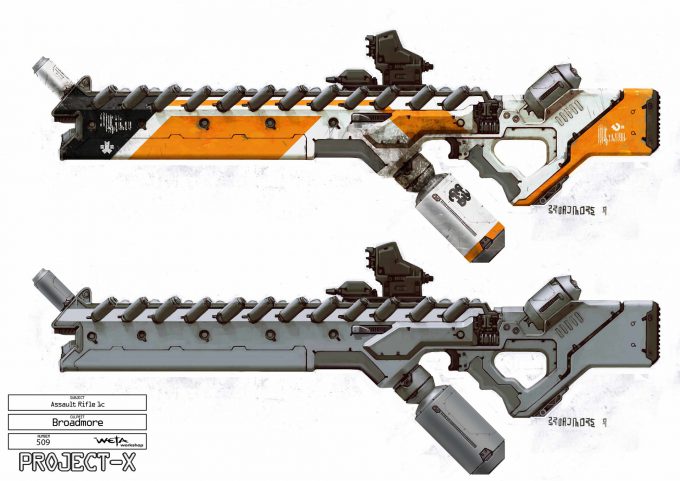 weta workshop design studio 509alien assault rifle1c fin gb
