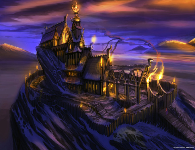 The Elder Scrolls V Skyrim Concept Art By Ray Lederer Concept Art World