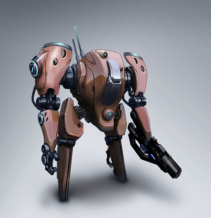 Mech Concept Art and Illustration 