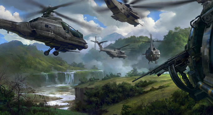 Mitchell Mohrhauser Concept Art and Illustration