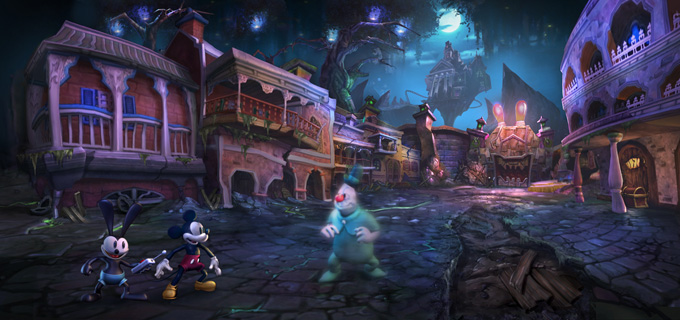 Epic Mickey 2 Concept Art by Jordan Lamarre-Wan