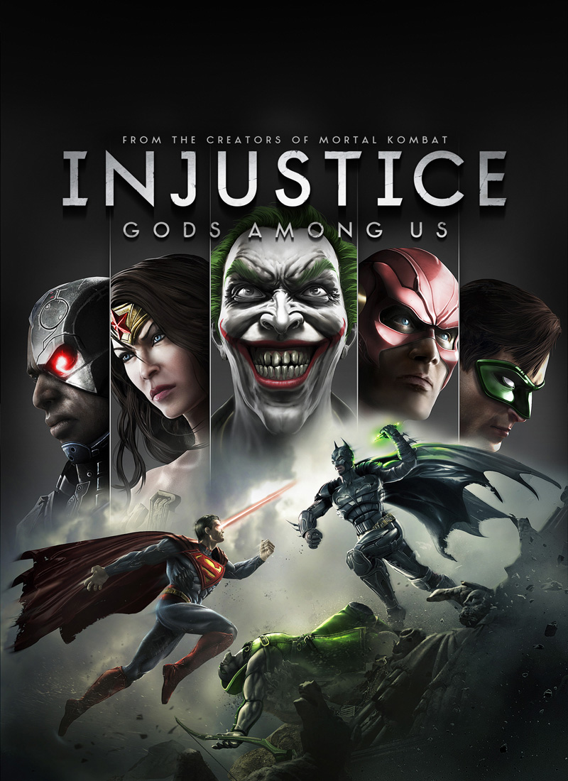 Injustice Gods Among Us Cover 01b Concept Art World