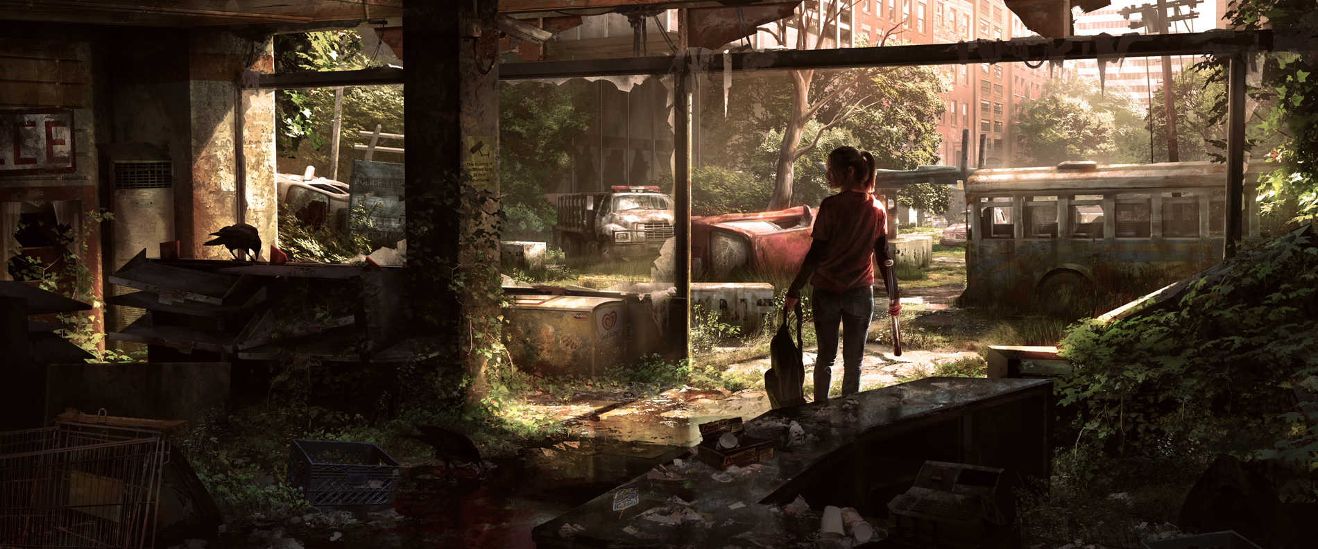 [تصویر:  The_Last_of_Us_Concept_Art_Crows_JS-01.jpg]