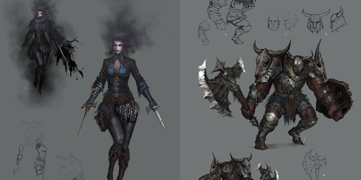 Dark Souls Ii Design Works Concept Art World