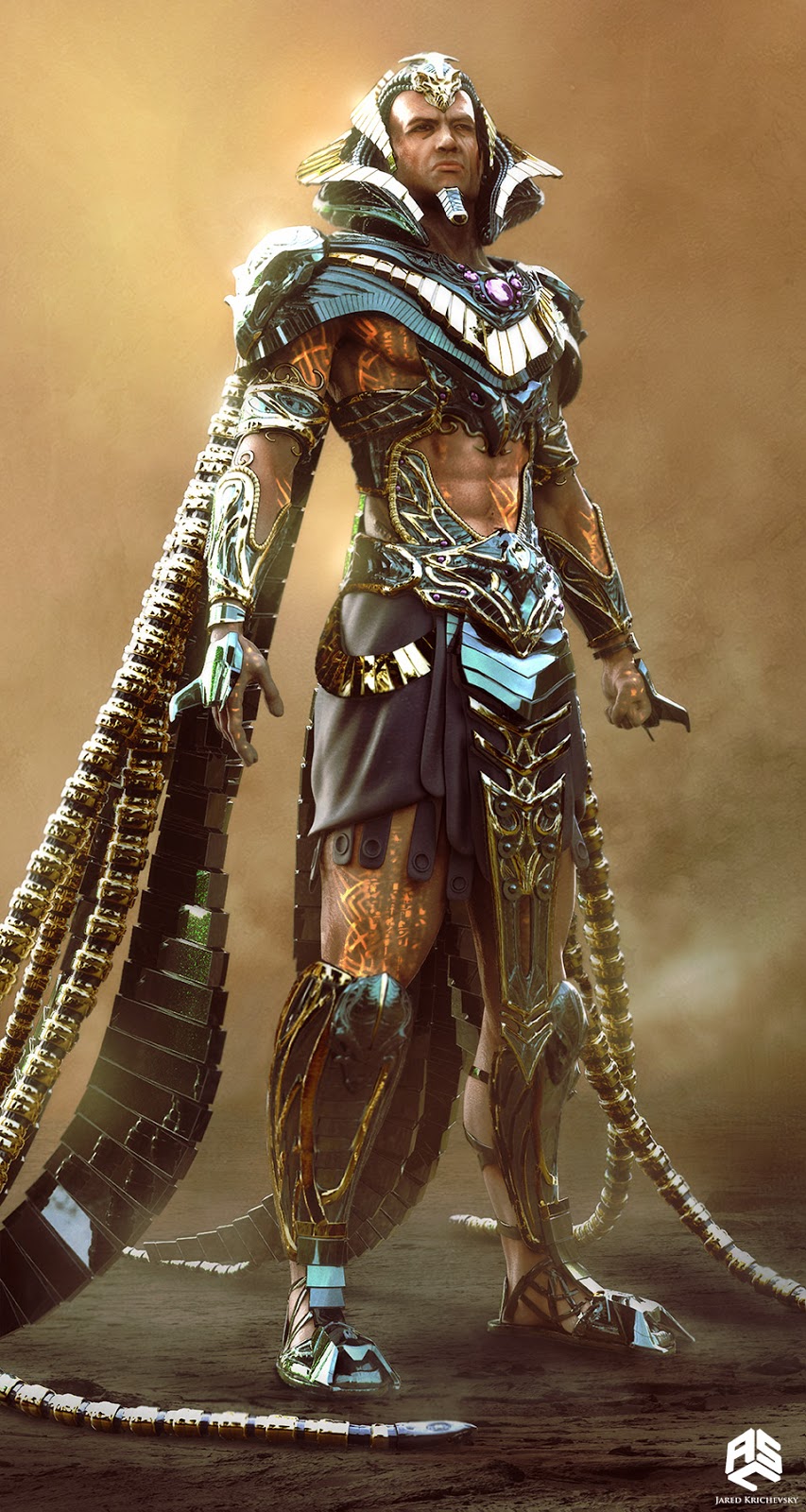 Gods of Egypt Concept Art by Jared Krichevsky Concept