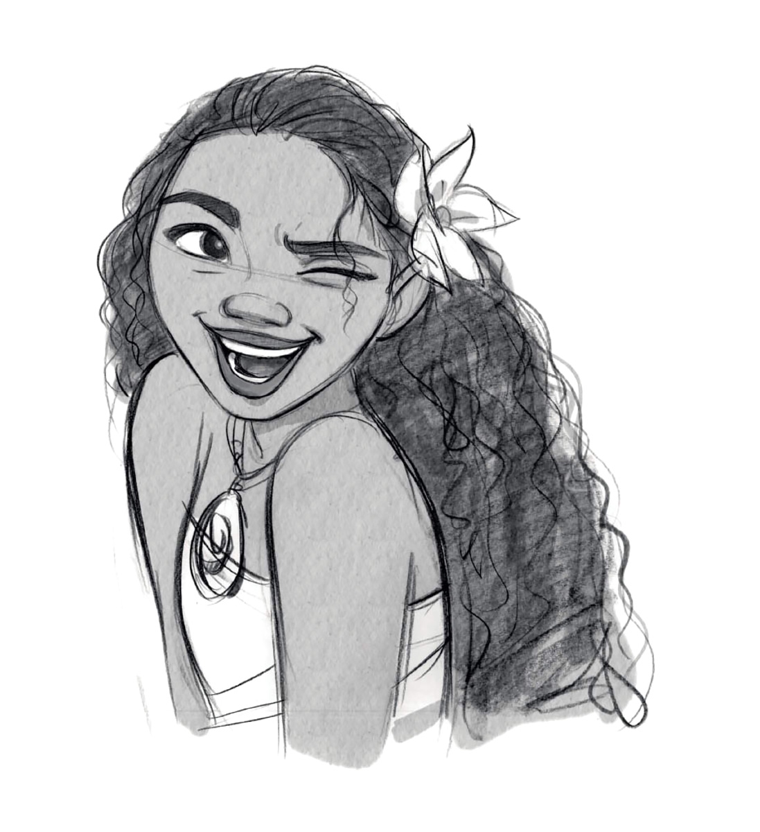 Art Anime Moana