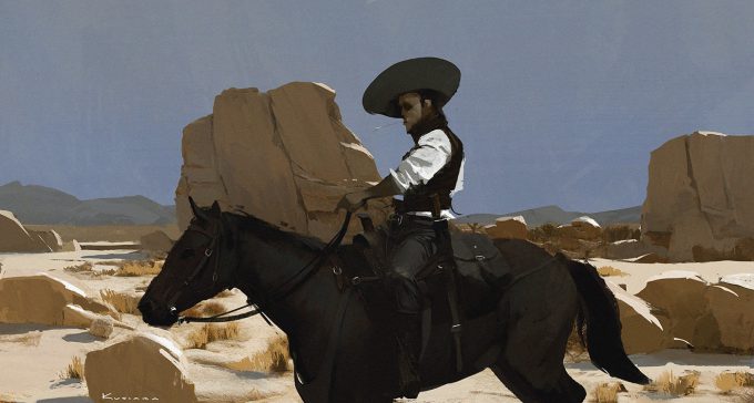 cowboy-western-concept-art-illustration-01-maciej-kuciara-cowboy