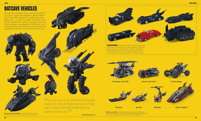 The LEGO Batman Movie The Making of the Movie Concept Art 174 175