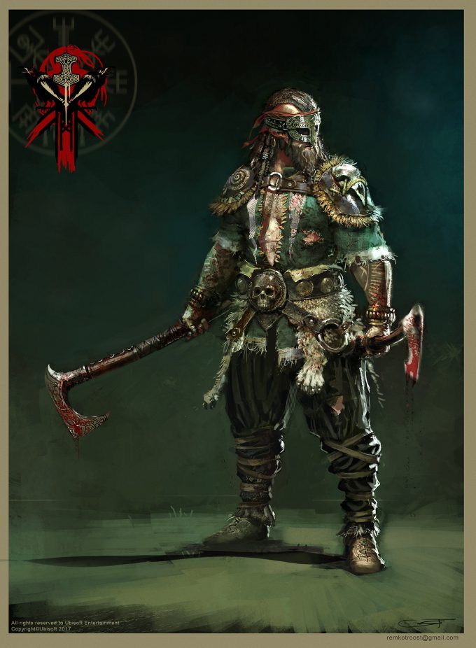 for honor game concept art remko troost fh berserkerld