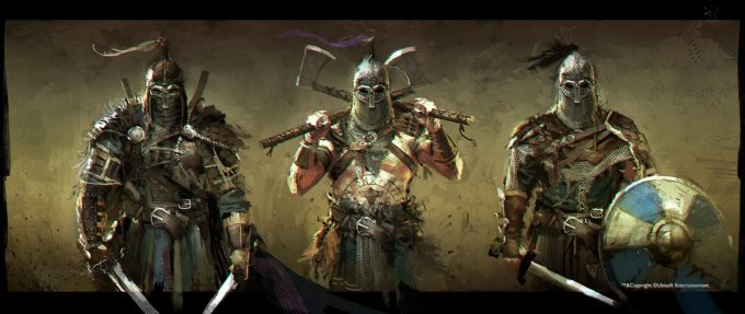for honor game concept art remko troost forhonor research