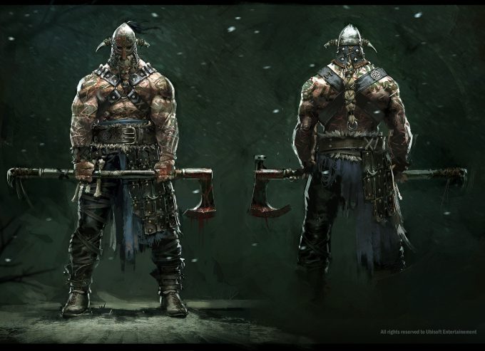 for honor game concept art remko troost vikingchamp fh