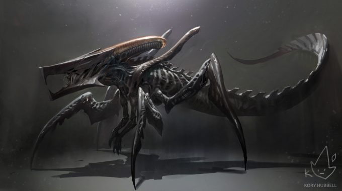 Alien Franchise Concept Fan Art 01 Kory Lyn Hubbell 01