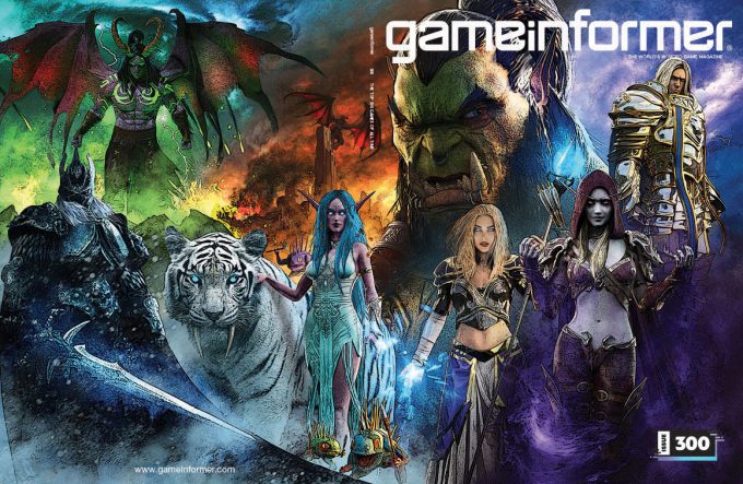 Game Informer 300 Cover Art Greg Semkow World of Warcraft