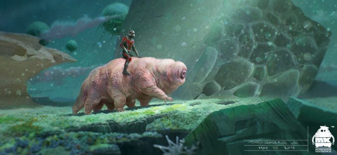 ant man and the wasp concept art michael kutsche tardigrade ride