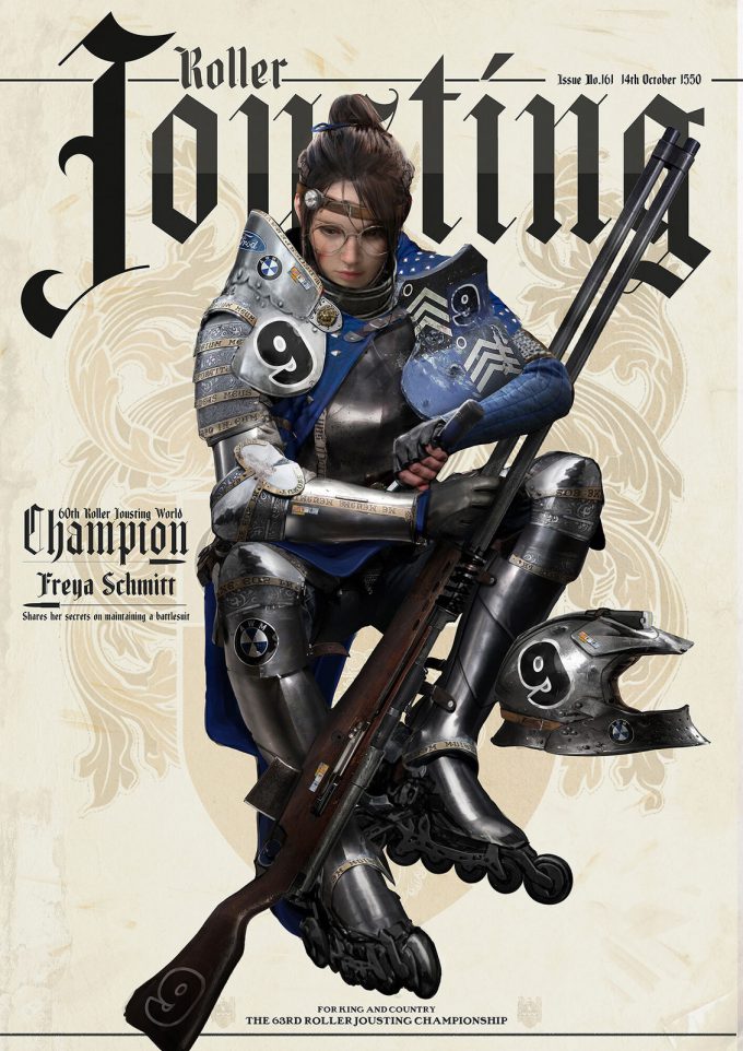 johnson ting rollerjousting afterbattle2 magazinebg3 concept art