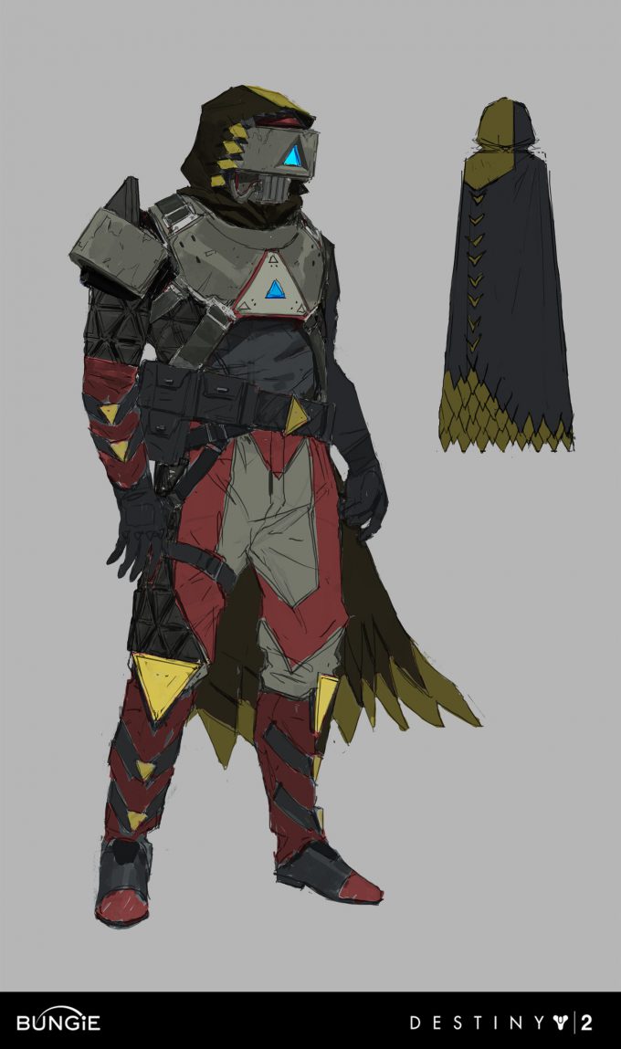 Destiny 2 Curse of Osiris Concept Art Ryan Gitter infinite forest hunter