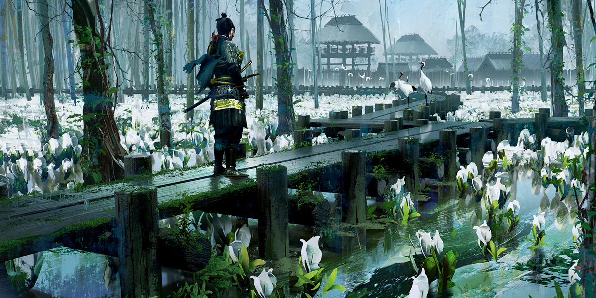 Ghost of Tsushima Concept Art by Ian Jun Wei Chiew | Concept Art World