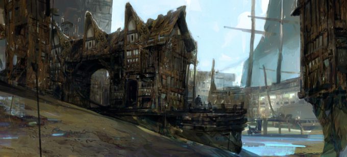 Advanced Digital Painting with Thomas Scholes town final