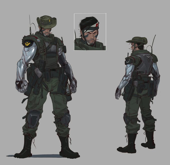 Character Design with Paul Richards Twin Blast commando 02