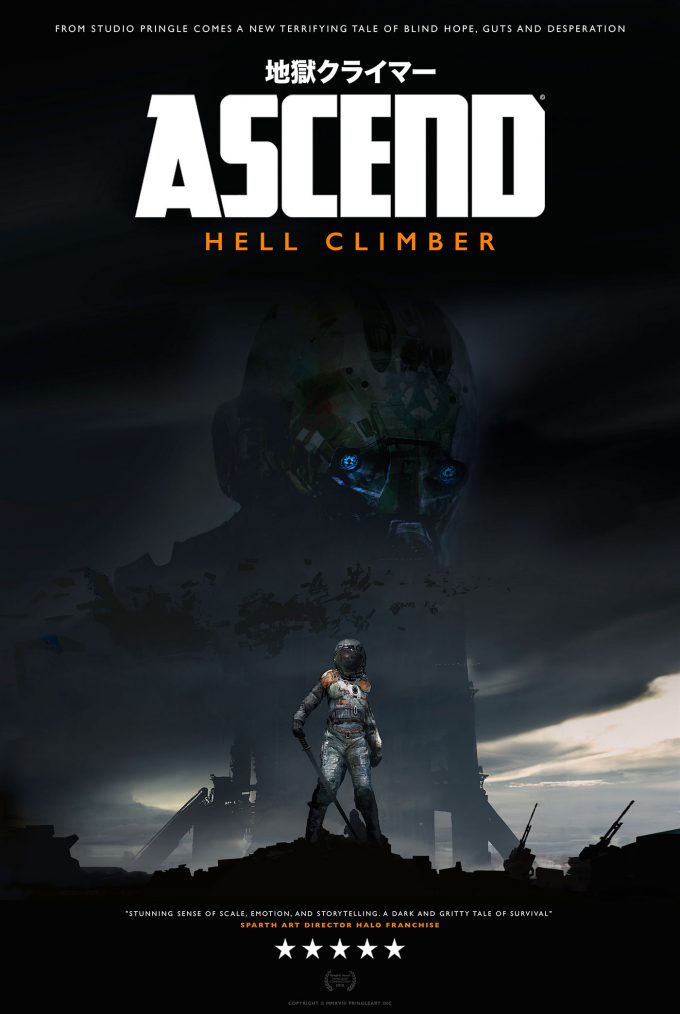 Ascend Hell Climber Graphic Novel poster