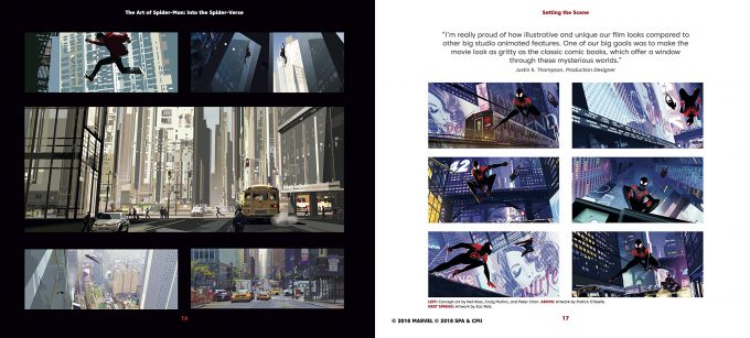 Spider Man Into the Spider Verse The Art of the Movie Book 03