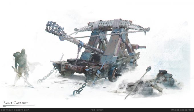 For Honor Game Concept Art Maxime Desmettre 04 catapult small sketch