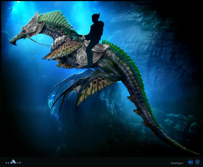 Aquaman Movie Concept Art 05 Seadragon