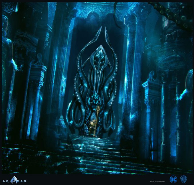Aquaman Movie Concept Art 14 Throne