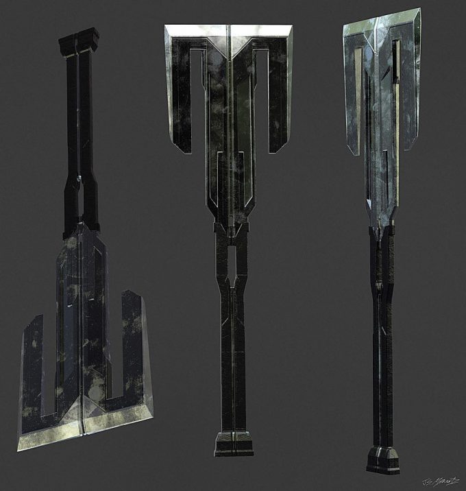 Avengers Infinity War Concept Art Jerad Marantz 07 Weapon Cull Obsidian