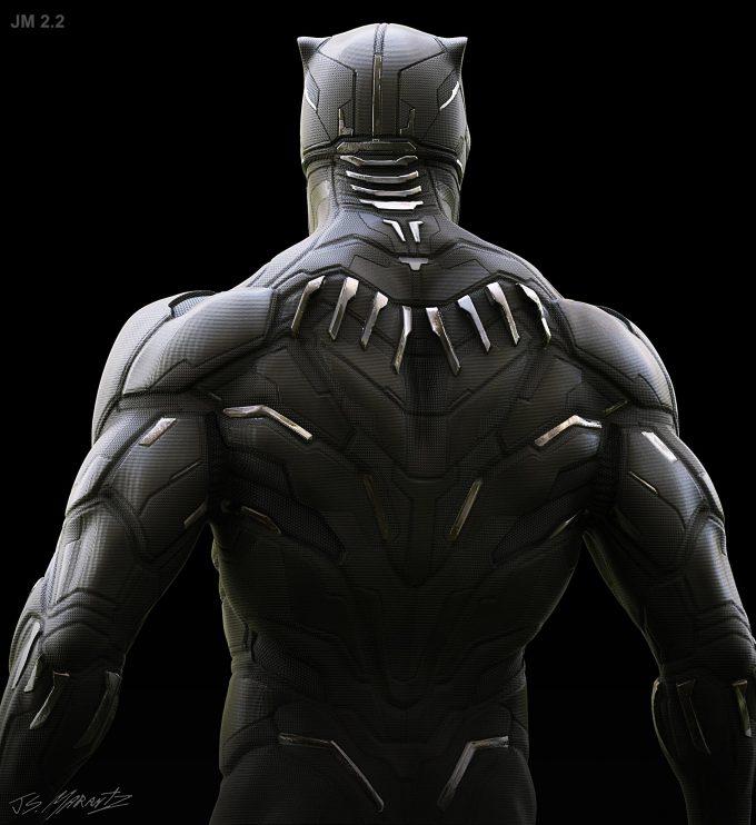 Avengers Infinity War Concept Art Jerad Marantz Black Panther 4 3