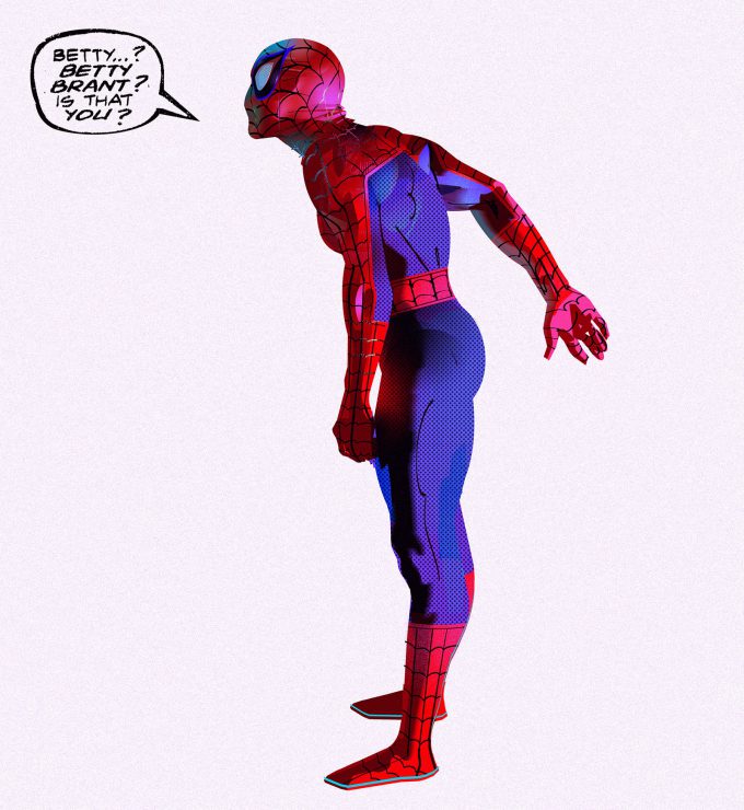Spider Man Into the Spider Verse Concept Art Alberto Mieglo New Spider Man 02