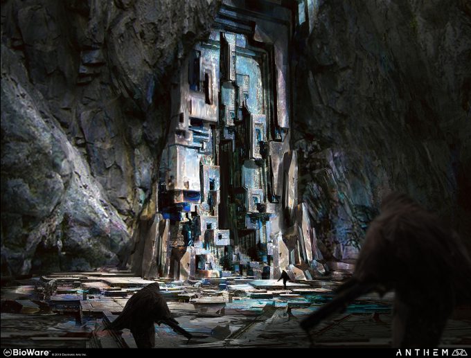 Anthem BioWare Game Concept Art Design Alex Figini shaper ruins 03