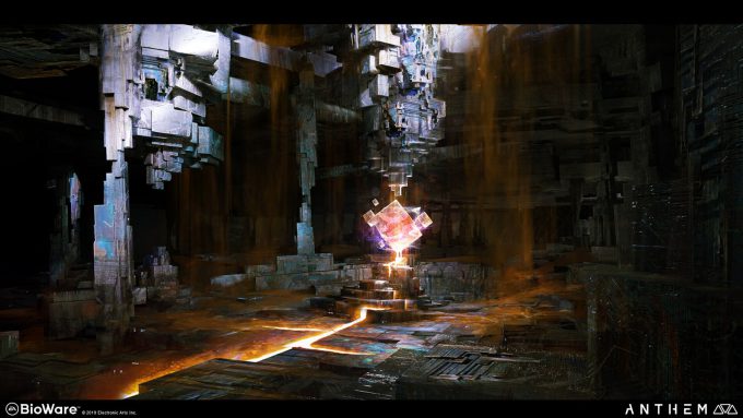 Anthem BioWare Game Concept Art Design Alex Figini shaper ruins 04