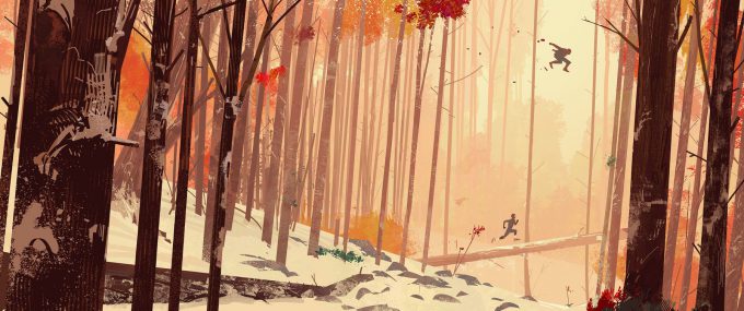 Spider Man Into The Spider Verse Concept Art patrick o keefe oct labs forest 002