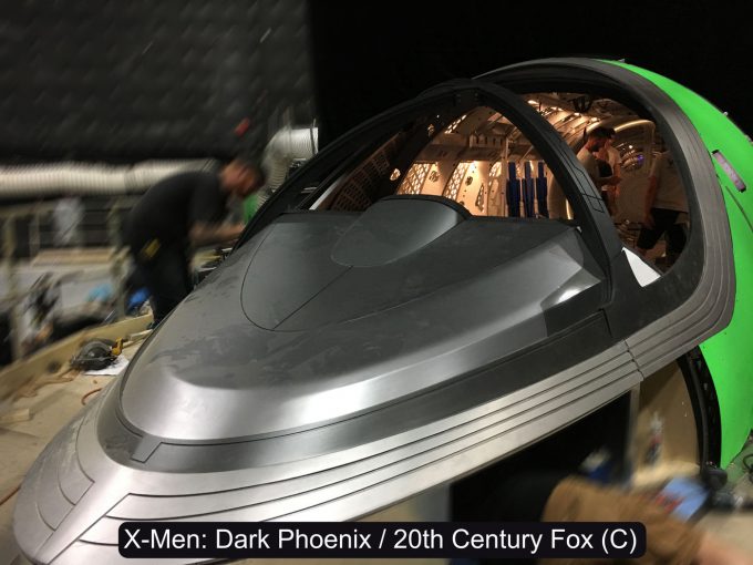 X Men Dark Phoenix Concept Art S Larroude X jet Cockpit Dashboard Pic