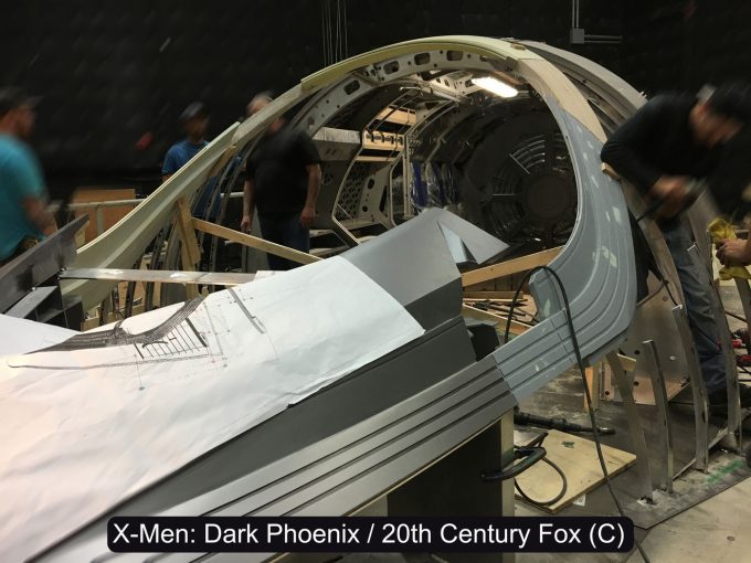 X Men Dark Phoenix Concept Art S Larroude X jet Cockpit Pic