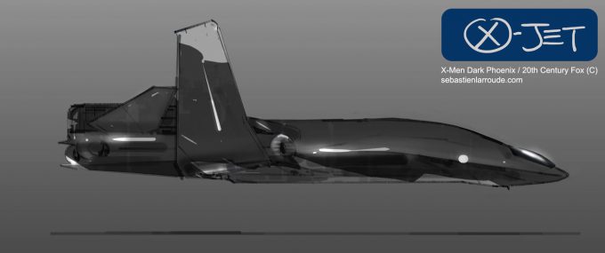X Men Dark Phoenix Concept Art S Larroude XJet Sketch03b