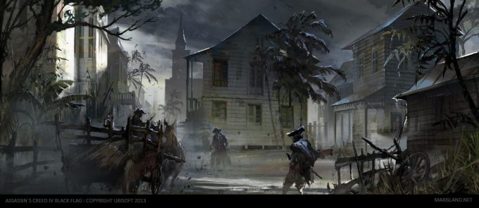 Assassins Creed IV Black Flag Concept Art Maxime Desmettre 01
