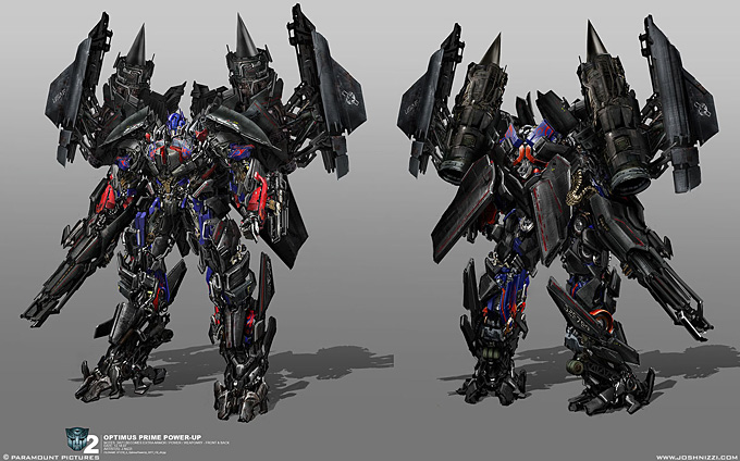Josh Nizzi Concept Art for Transformers 2