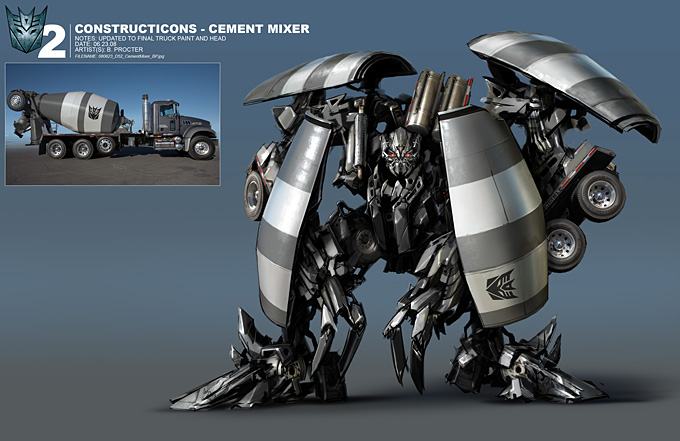  Transformers 2 Concept Art by Ben Procter 
