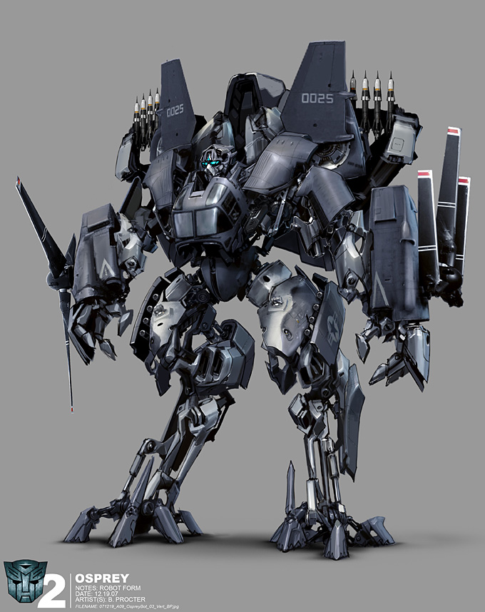  Transformers 2 Concept Art by Ben Procter 
