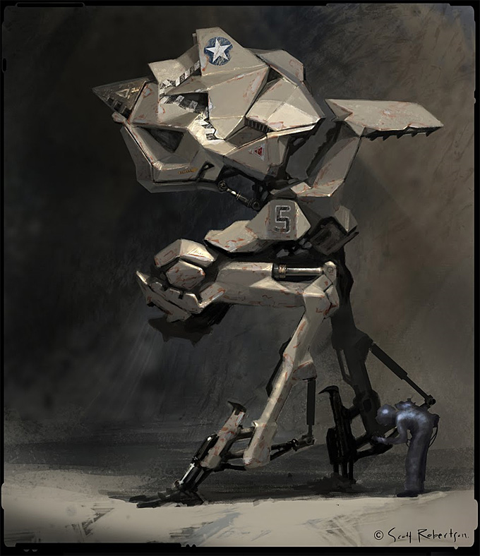 Scott Robertson Mech Concept Art 01a