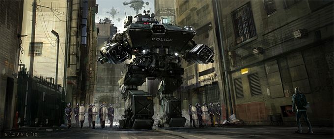 Steve Jung Mech Concept Art 01a