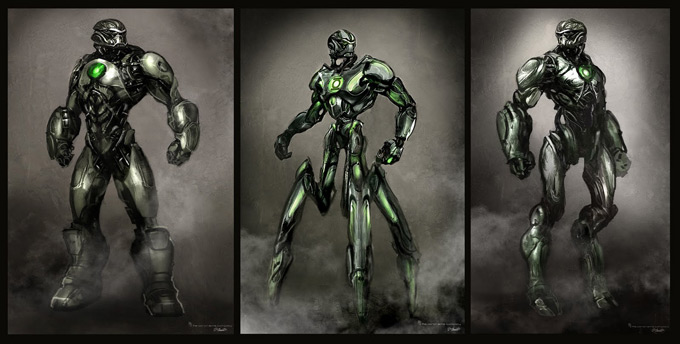 Green Lanter Concept Art by Aaron Sims Company 13a