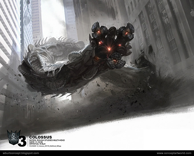 Tranformers Dark of the Moon Concept Art Wesley Burt 01a