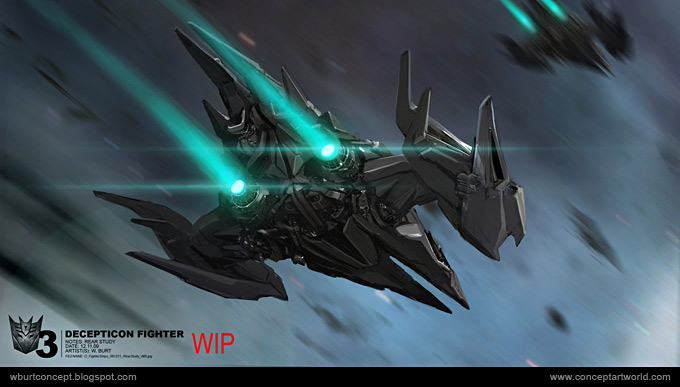 Tranformers Dark of the Moon Concept Art Wesley Burt 03a