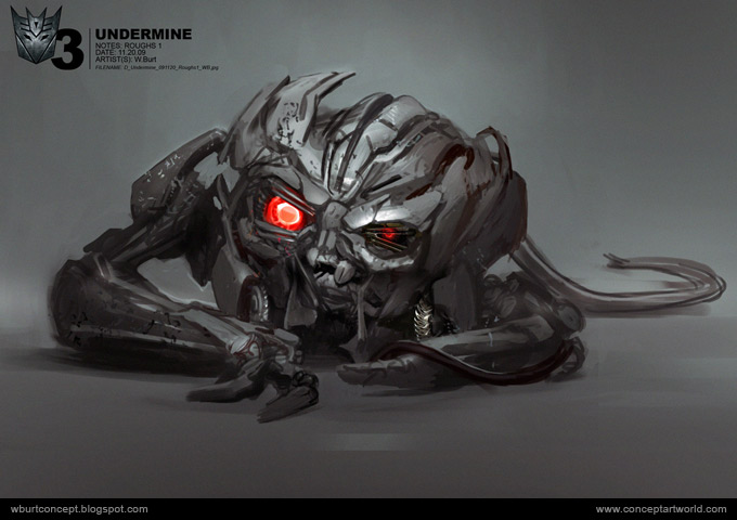 Tranformers Dark of the Moon Concept Art Wesley Burt 04a