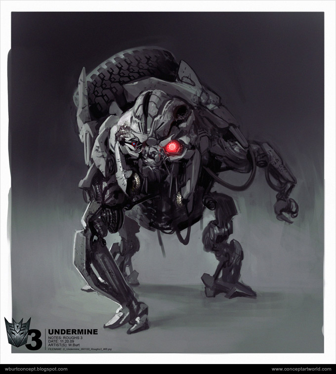 Tranformers Dark of the Moon Concept Art Wesley Burt 06a